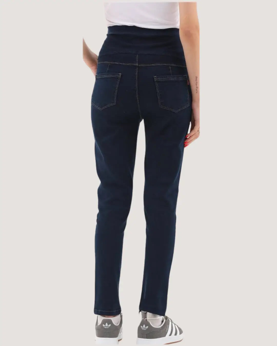 Navy Skinny Maternity Jeans (clearance)