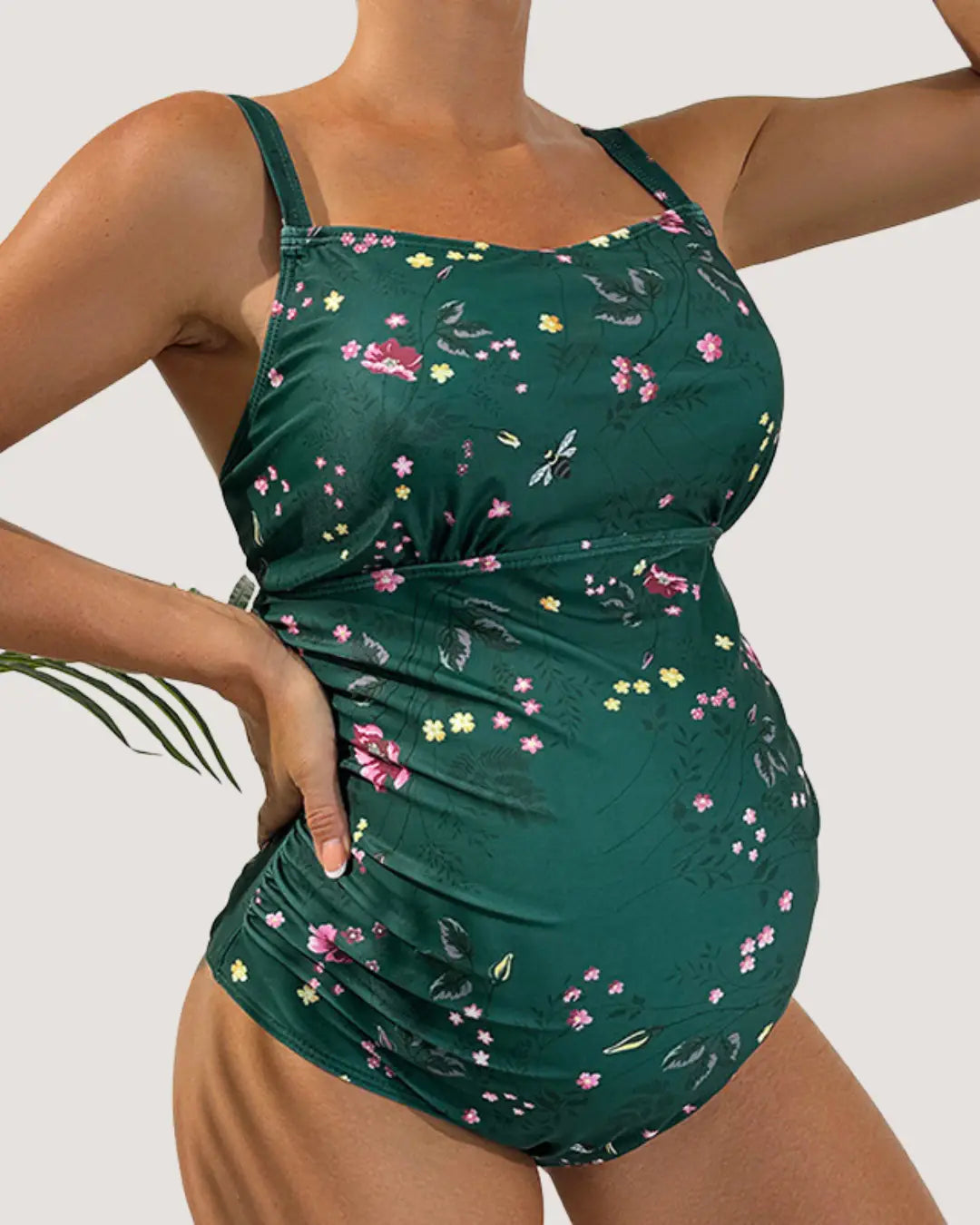 Floral Maternity Swimsuit