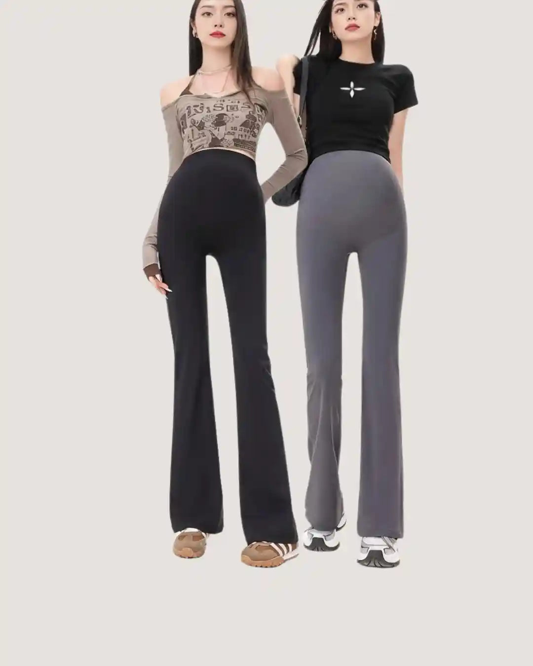 Flare Gym Maternity Leggings