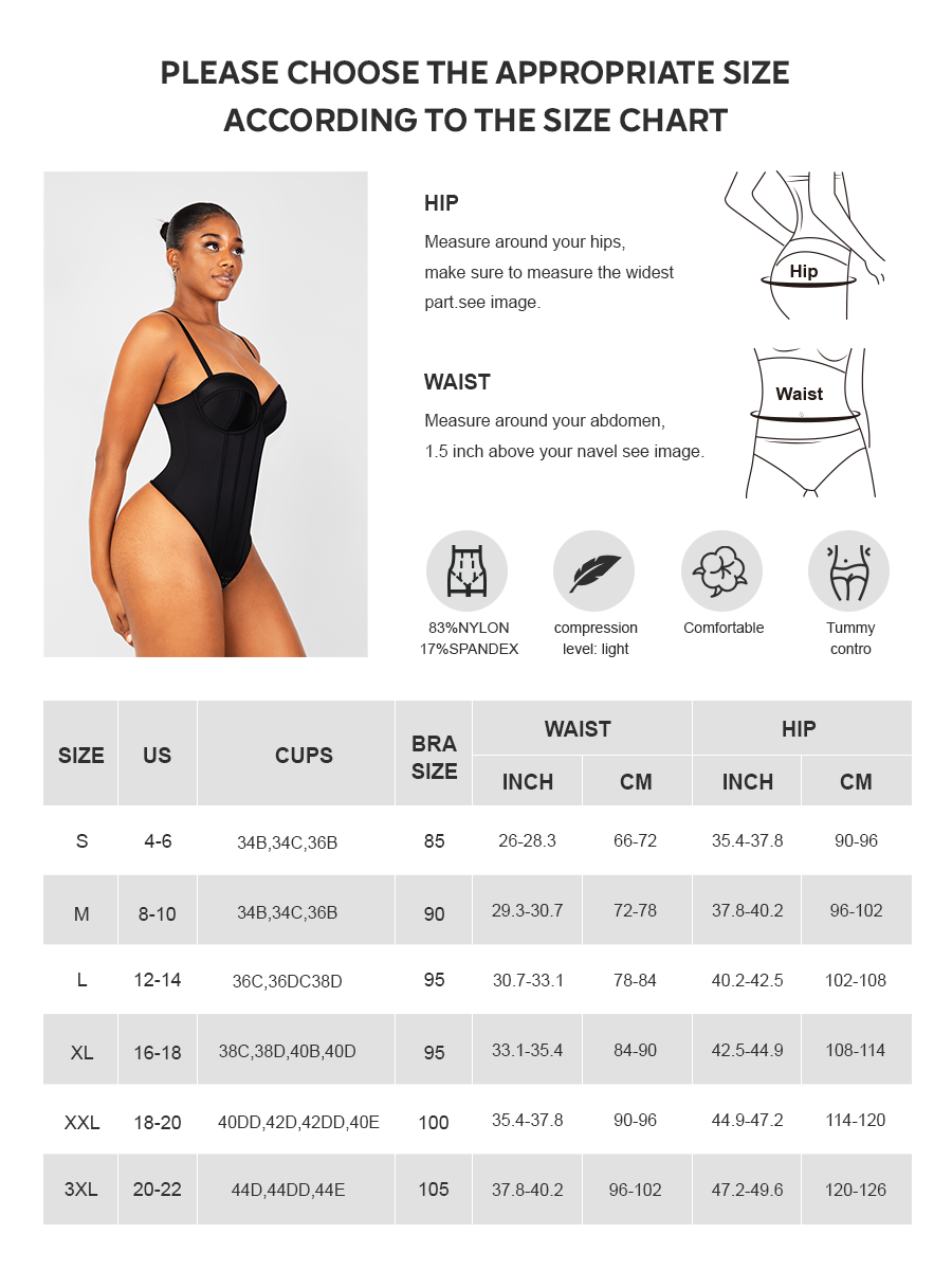 Cupped Bodysuit Shapewear