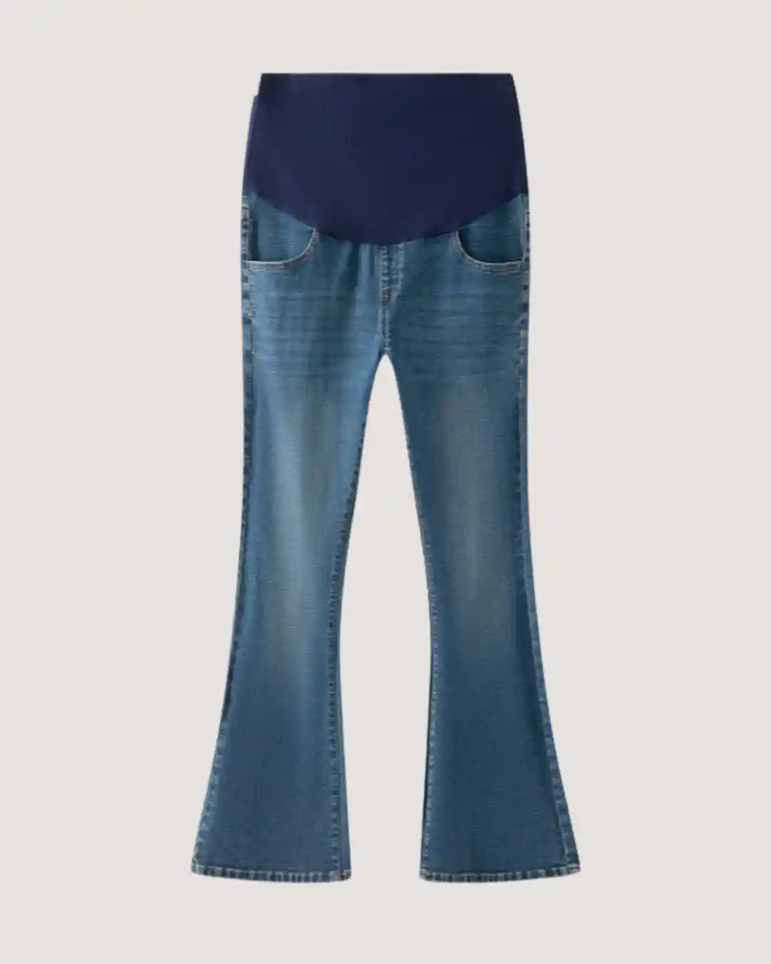 Maternity Flare Blue Jeans