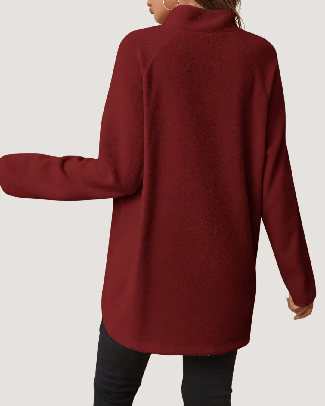 Maternity Fleece Pullover