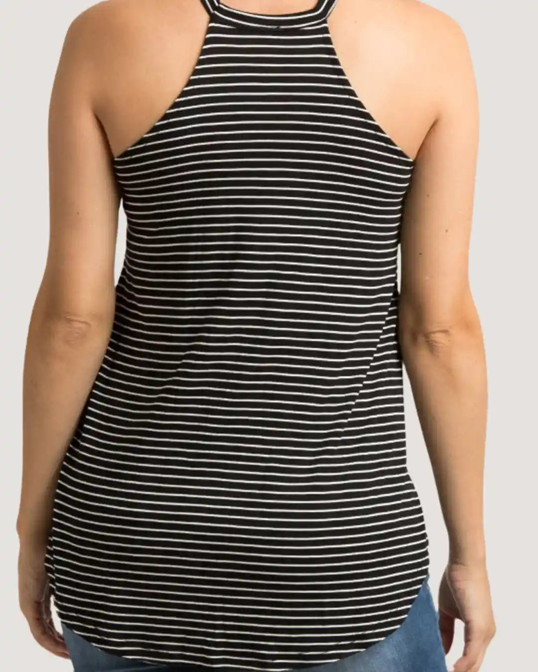 Striped Maternity Tank Top