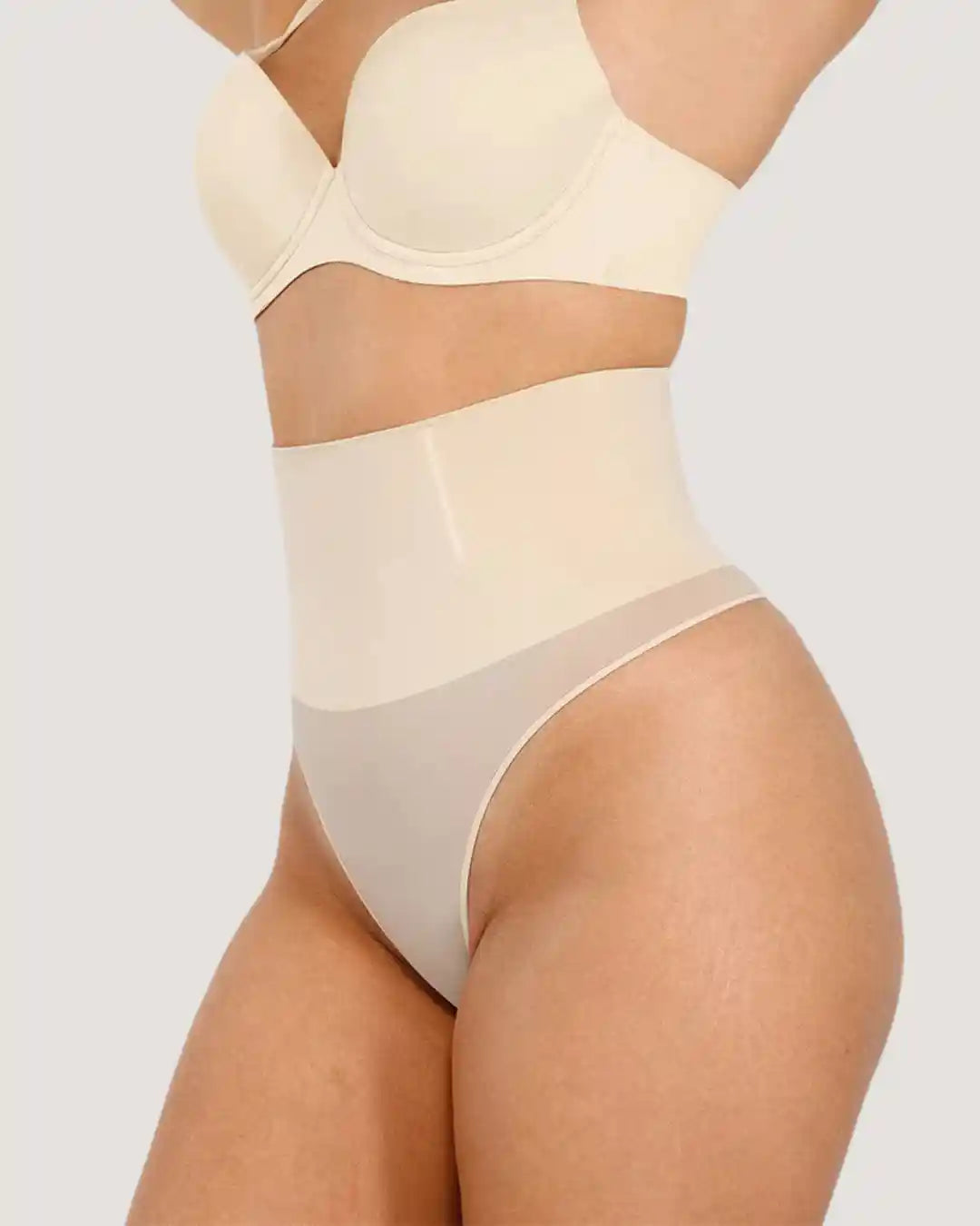 Seamless High Waisted Thong Shaper