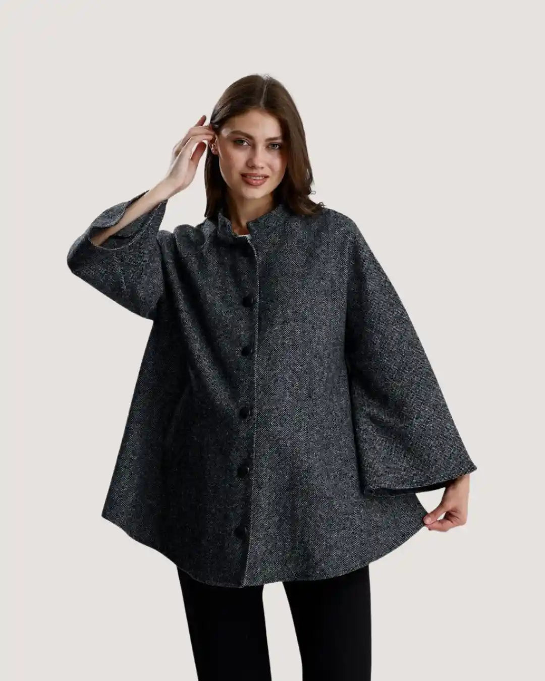 Maternity Wool-Blend Coat