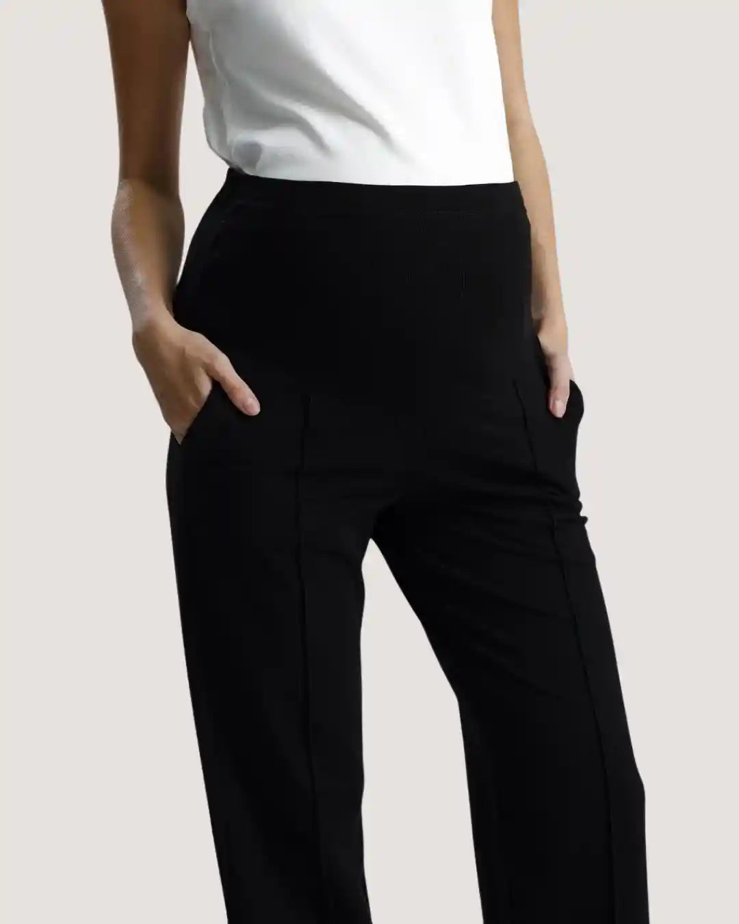 Black Maternity Sweatpants