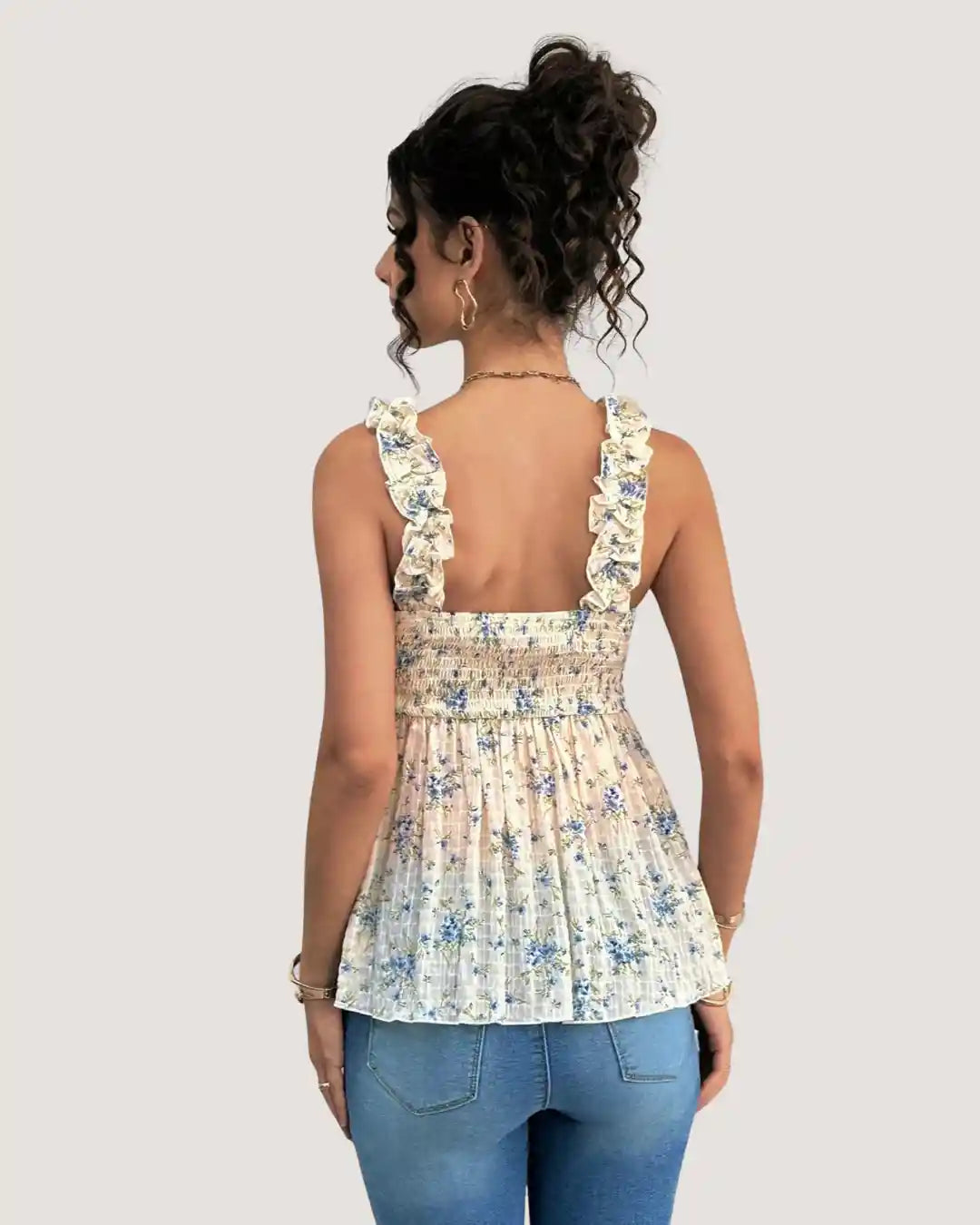 Floral Maternity Tank Top