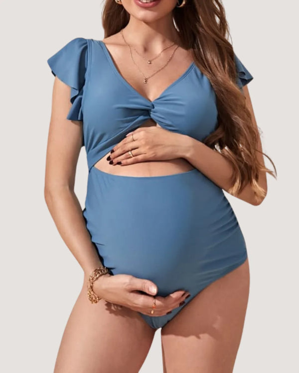 Azure Maternity Swimsuit