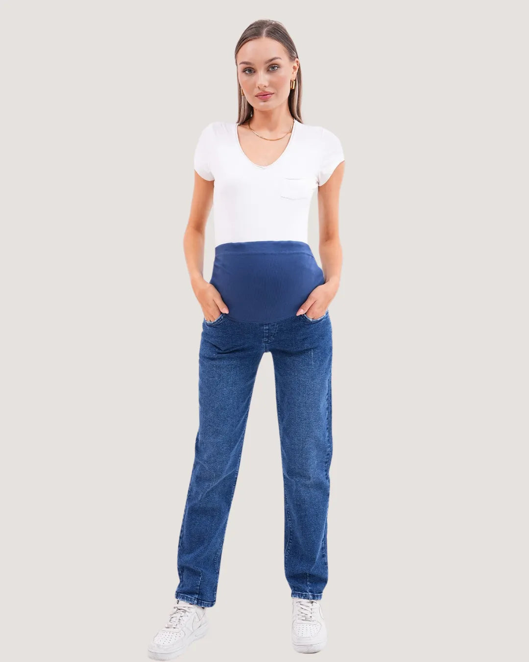 Boyfriend Maternity Jeans