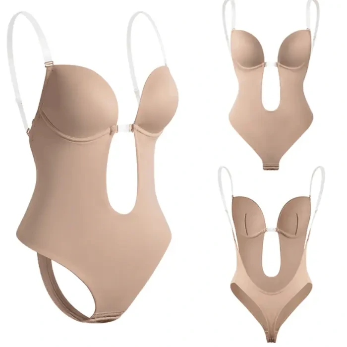 U-Plunge Bra Bodysuit