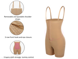 High-Waist Shapewear Shorts With Removable Straps